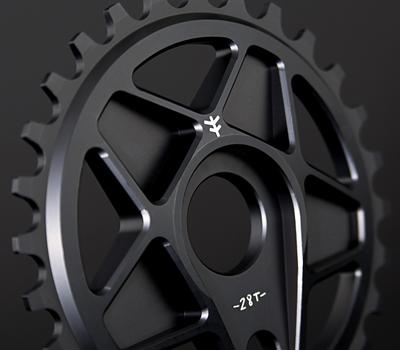 image of Flybikes Tractor XL2 Sprocket 25T - Flat black