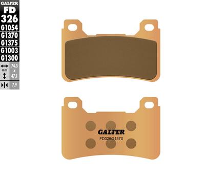 image of Galfer Brake Pads - HH Sintered Compound - Honda