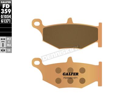image of Galfer Rear Brake Pads - HH Sintered Compound - Suzuki