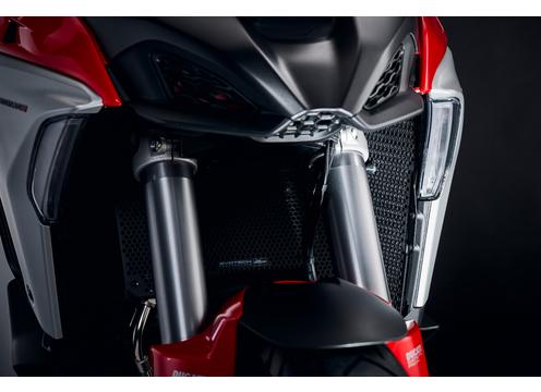 gallery image of Ducati Multistrada V4 Radiator Oil Cooler Guard Set 2021+